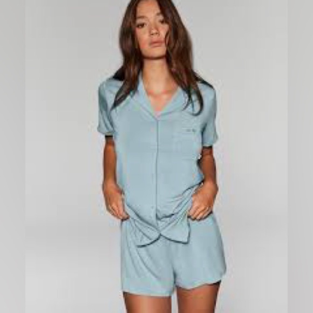 Skims Women's Light Blue Pajama Set